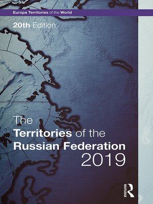 cover image of The Territories of the Russian Federation 2019